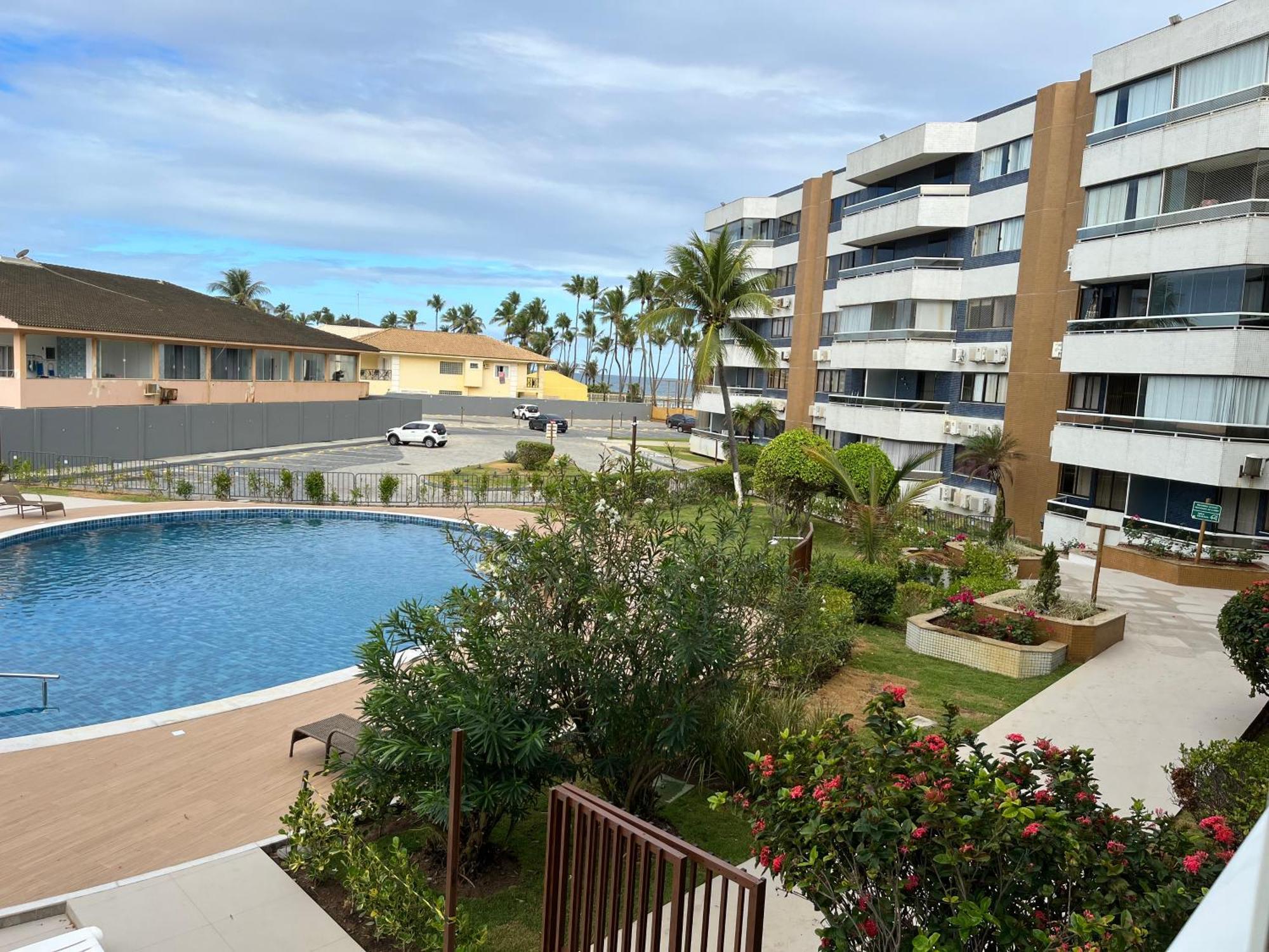 Lindo Apartamento frente praia com serviço de limpeza Lauro de Freitas Exterior foto